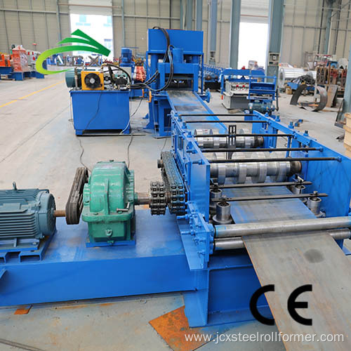 W beam barrier roll forming machine